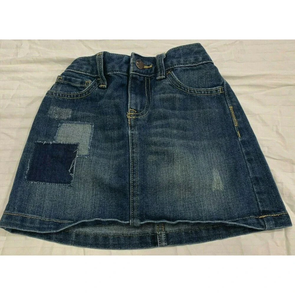 OLD NAVY GIRLS JEANS SKIRT SIZE M 8